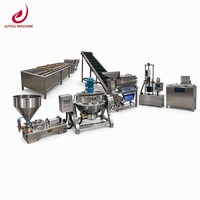 Automatische Tomatenpuree Productielijn 500-1000kg/u Ketchup Chilisaus Fruitpuree Compleet CE-gecertificeerd