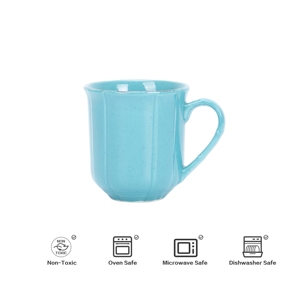 Friendly Stoneware Dinner <b>Set</b> with Color Glaze Modern Round Design for Home Hotel Restaurant Customizable Pattern - Product Image 3