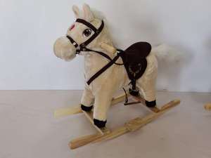 Juguete de poni de peluche, <span class=keywords><strong>caballo</strong></span> rockihng, FL600-DR - Product Image 5