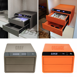 Sang trọng thông minh da an toàn hộ gia đình vân tay kỹ thuật số sử dụng đồ trang sức an ninh ngăn kéo an toàn - Product Image 4