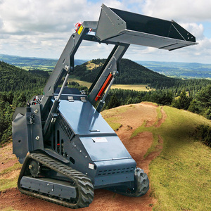 Mini-chargeuse compacte sur chenilles de qualité industrielle pour travaux de construction - Product Image 4