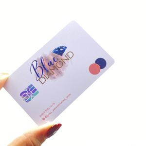 Tarjetas de Visita de PVC Personalizadas con Impresión de Código de Barras - Product Image 2