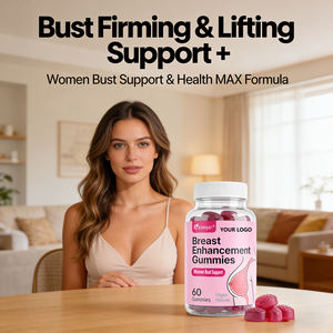 סוכריות גומי לחזה לנשים, תמיכה ובריאות החזה, פורמולה מקסימלית עם דקל מסור, 5x תוספי צמחים, 4x ויטמינים לעיצוב קימורים (BBL) - Product Image 3