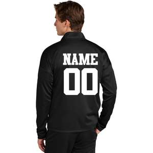 แจ็คเก็ตเดินทางแบบรูดซิปสำหรับผู้ชายสำหรับ St800 2025ด้านหน้าและด้านหลังมีโลโก้และข้อความรูปภาพ - Product Image 1