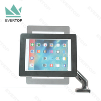 Support de tablette antivol à bras oscillant LST08, support de sécurité pour tablette, support VESA, bras de fixation pour tablette iPad Android