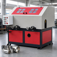 Machine de polissage de tubes ronds en acier inoxydable multifonctionnelle automatique 4 kW avec couvercle anti-poussière haute précision