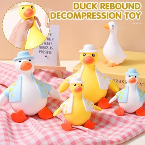 Stress Relief Toys <b>Dress</b> up Duck Cute Reboundable Duck <b>Dress</b>-Up and De-Stressing Duck Fidget Toys Gifts for Children Adults Kids - Product Image 5