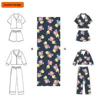 Nouveau style de pyjama en tricot imprimé à taille élastique, grande taille, pour femme, manches longues, printemps automne, pur coton, mignon et doux