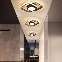 Lustre LED simple, moderne, pour plafond, couloir, allée, hall, lampe murale, salon, éclairage intérieur