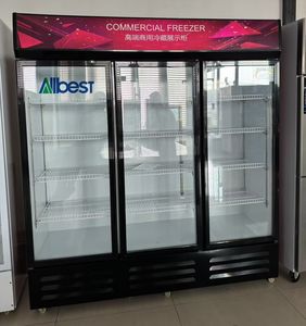 Refrigerador/Congelador Comercial de Acero Inoxidable para Restaurantes, Hoteles y Equipos de Refrigeración para Automóviles, Refrigerador/Congelador de Exhibición - Product Image 3