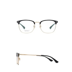 แว่นตา Danda Eyewear F51101 ไทเทเนียมทรงสี่เหลี่ยมเต็มกรอบสำหรับผู้ชาย เลนส์ใส ขนาดกรอบขนาดกลาง - Product Image 5