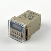 Compteur de horloge numérique LED numérique, à 4 chiffres, pour relais, disponible en plusieurs couleurs, dt48j