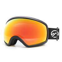 Yijia optique Ski Snowboard lunettes OTG pour hommes femmes jeunesse sur lunettes lunettes de sport de neige Anti-buée Protection UV400