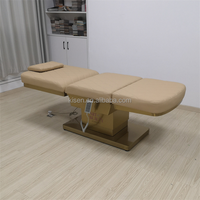 Kisen 2025 pas cher prix Salon de beauté meubles Base lit de Massage régulation électrique Spa traitement lit Massage Lit Table de lit à vendre