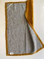 Serviette de table en lin français, 100% coton, pour usage domestique, thé