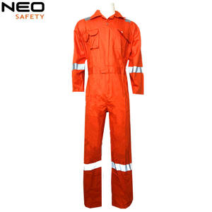 <span class=keywords><strong>Neo</strong></span> Safety 100% coton vêtements de travail industrie sécurité ignifuge résistance au feu vêtements de protection combinaisons de cargaison imperméables - Product Image 3
