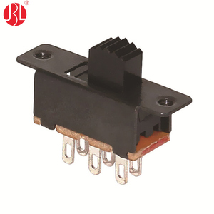Interrupteur à glissière SS - 22F25, 2 pôles, 3 positions, pour l'électronique grand public SS - 22F25 - <span class=keywords><strong>NAT</strong></span> -AG - Product Image 5