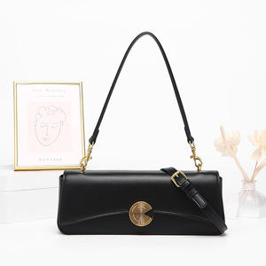 Sacs à main en cuir véritable pour femmes de mode styliste vente en gros de sacs à bandoulière à la française avec doublure en PVC sac fourre-tout quantité minimale de commande 3 pièces - Product Image 6