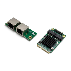 Adaptador Ethernet Gigabit de Doble Puerto I350, Tarjeta de Red Mini PCIe, Tarjeta LAN para PC Industrial, Servidor <span class=keywords><strong>IPC</strong></span> con SRIOV VMD - Product Image 3