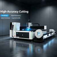 Machine de découpe laser de tubes et de tôles Y1-6015, haute puissance, efficace, Cypcut CNC HIWIN, pour l'industrie lourde, la fabrication d'acier, la construction navale