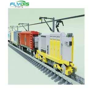 Melhor transporte railway do trem do transporte ferroviário de mercadorias para o REINO UNIDO armazém amazon