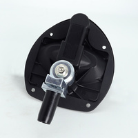Loquet de compression relevable et pivotant avec trou pour cadenas, montage encastré, adapté aux boîtes à outils de camping-cars et de fourgonnettes