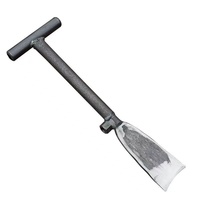 Mini Pala da Scavo Ren'cai in Acciaio al Manganese Rinforzato, Manico a T Forgiato, Lama Affilata, Impugnatura Ergonomica, Lama da 5 Pollici, Grado Industriale/Fai-da-Te