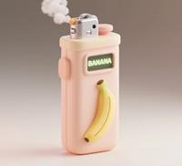 Briquet Électrique Rechargeable Vintage 2026 avec Logo Personnalisable - Briquets Métalliques en Gros pour Cigarettes et Cigares