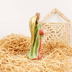 Hermosos artículos de estatuilla religiosa <span class=keywords><strong>Gloria</strong></span> artesanal de poliresina con alas de Ángel - Product Image 6