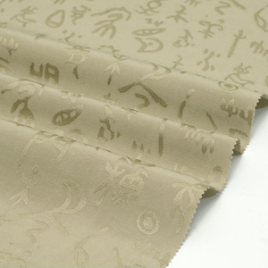 Nouveau design jacquard, tissu en <span class=keywords><strong>soie</strong></span> de jade 62%, lyocell 30%, lin 8%, tissu écologique en mélange de <span class=keywords><strong>soie</strong></span>, lyocell et lin, satin pour vêtements - Product Image 1