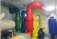 Paket Pendingin Terintegrasi Inti PLC Berpendingin Air Modular DYF, Stasiun Pendingin Pusat Pabrik, Ukuran Ringkas, Perawatan Rendah