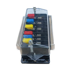 Ip20 मीटर बढ़ते उपकरण परीक्षण स्विच निकल प्लेटेड ब्रेस्टेंसीनेटेड ब्रेस्टअचेत पट्टी वर्तमान टर्मिनल 6 मिमी टर्मिनल ब्लॉक पीसी कवर - Product Image 6