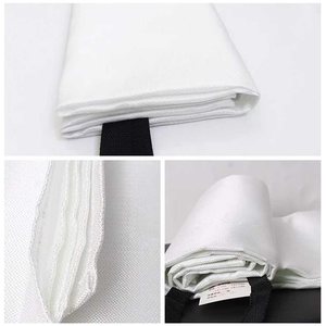 Couverture anti-feu premium - Résistance à <span class=keywords><strong>la</strong></span> chaleur 550°C, certifiée CE, enduite <span class=keywords><strong>de</strong></span> silicone, équipement <span class=keywords><strong>de</strong></span> survie d'urgence pour situations à haut risque - Product Image 3