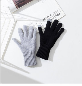 Vente chaude <span class=keywords><strong>Gants</strong></span> <span class=keywords><strong>en</strong></span> <span class=keywords><strong>laine</strong></span> Hommes Femmes <span class=keywords><strong>Gants</strong></span> d'extérieur Hiver Écran <span class=keywords><strong>tactile</strong></span> résistant au froid Jacquard - Product Image 1