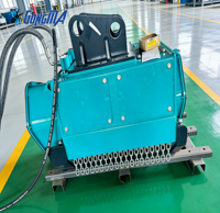 GONGMA Mini-Excavatrice Chinoise à Prix Abordable, Tondeuse à Fléaux, Engin de Construction 4-9 Tonnes, Moteur, Boîte de Vitesses, Roulement Q355B+NM500 1