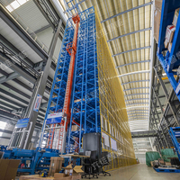 Sistema de Almacén ASRS Inteligente con Software WMS y Grúa Apiladora, Almacenamiento Totalmente Automático