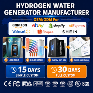 2025 portatile 460ml di vetro idrogeno bottiglia di acqua generatore 1000 <span class=keywords><strong>Ppb</strong></span> con inalatore USB ricaricabile per uso domestico all'aperto - Product Image 5