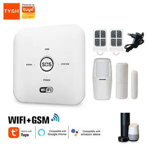 Tysh tuya Wifi + GSM nhà thông minh báo động an ninh tự vệ sản phẩm an ninh cá nhân sản phẩm