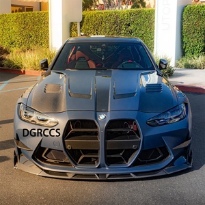 M3 G80 M4 G82 รถคูเป้สองประตู ปี 2020-2025 CSL ชุดแต่งกันชนหน้าคาร์บอนแห้ง ช่องดักอากาศคาร์บอนไฟเบอร์ ตัวเลือกเสริม AC หรือไม่มี AC - Product Image 6