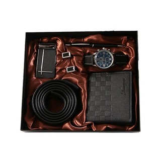 <span class=keywords><strong>Ensemble</strong></span> cadeau exquis pour la fête des pères, 8 en 1, portefeuille, ceinture, montre, lunettes de soleil, <span class=keywords><strong>ensemble</strong></span> cadeau d'affaires personnalisé pour hommes - Product Image 6