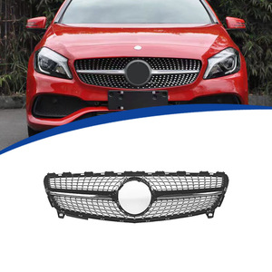 กระจังหน้าลายดาว Mercedes-Benz A-Class W176 วัสดุ ABS อะไหล่เปลี่ยนกันชนหน้า - Product Image 1