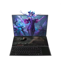 Ordinateur portable à double écran Intel Core i9-10885H 16.1 + 14.1 pouces 5.3GHz 64GB RAM 4TB SSD DDR4 Window11 Caméra HD Portable Ordinateur de bureau
