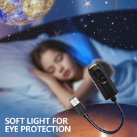 Projecteur de scène rotatif USB, lumière de nuit pour Halloween, la lune, Noël, les fêtes, pour la décoration murale, du plafond, de la pièce, de la maison