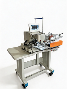 Máquina de Coser Industrial Computarizada Programable de Cama Plana Sokiei, Puntada Recta, Una Sola Aguja, para Jeans, Cuero y Etiquetas - Product Image 2