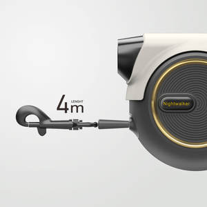 Correa de perro LED retráctil de 4M-Recargable de moda y perfecta para paseos nocturnos - Product Image 5