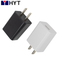 Adaptateur d'alimentation secteur CE ETL FCC RoHS PSE AC DC 5V 1A 2A Chargeur mural USB