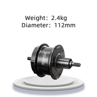 Moteur de moyeu arrière pour vélo électrique Keyde P110, petit moteur léger pour vélo, moteur sans balais pour vélo électrique