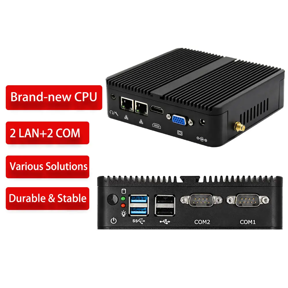 Minipc Celeron J4125 J6413 8GB RAM Máy Tính Mini Công Nghiệp Cho Giáo Dục Văn Phòng Chất Lượng Cao