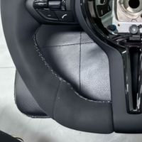 Volant de voiture en daim noir complet M Sport pour BMW F10 F30 Série 6 F12 G30 540i BMW 2022 M235i F22