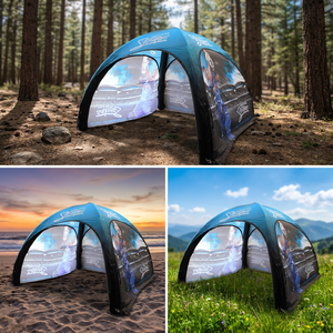 Feyan Foldable Straight Bracing Single Layer Airtight Oxford Cloth Easily Assembled Advertising <b>Tent</b> <b>for</b> Outdoor Events <b>Garden</b> - Product Image 3